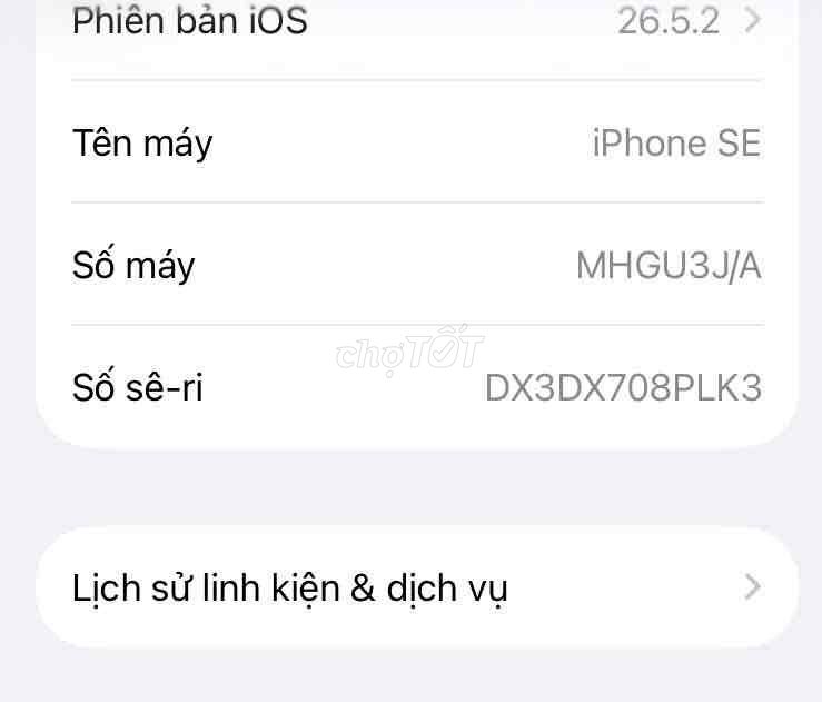 Фото 2: Apple iPhone SE Trắng