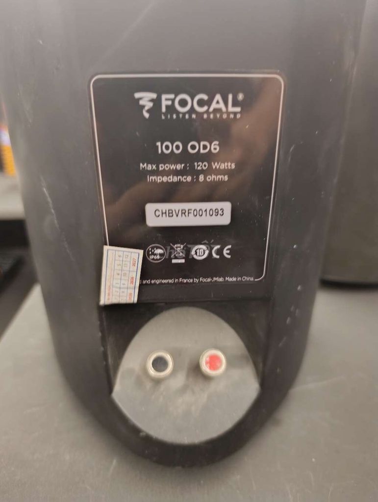 Фото 2: Настенный динамик Focal OD6 черный, живой звук