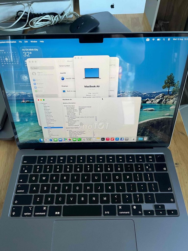 Фото 2: Apple MacBook Air M2 13 inch 8GB/256GB SSD Серый