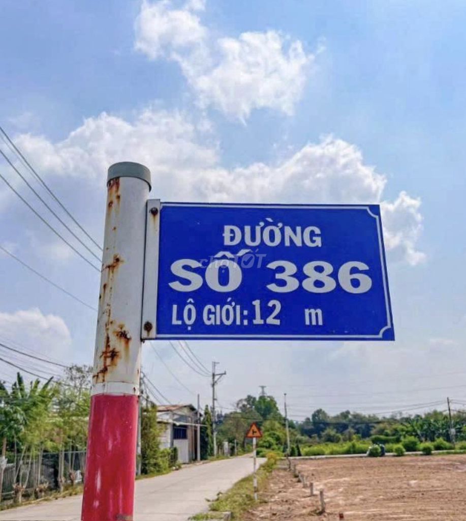 Продажа земли на главной дороге 386, Тан Ан Хой — Ку Чи