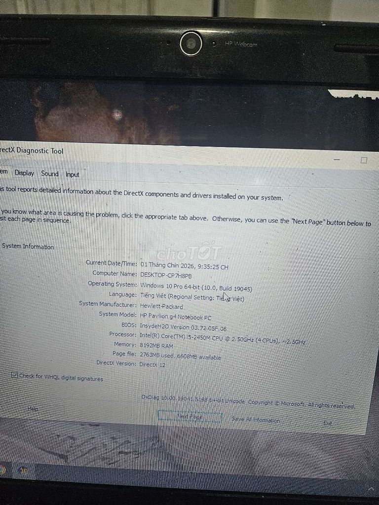 Фото 3: HP Pavilion g4 Intel Core i5 8GB Windows 10 Pro