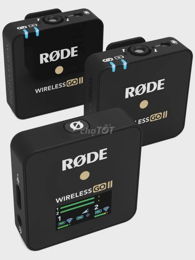 Rode Wireless GO II черный с зарядным кейсом