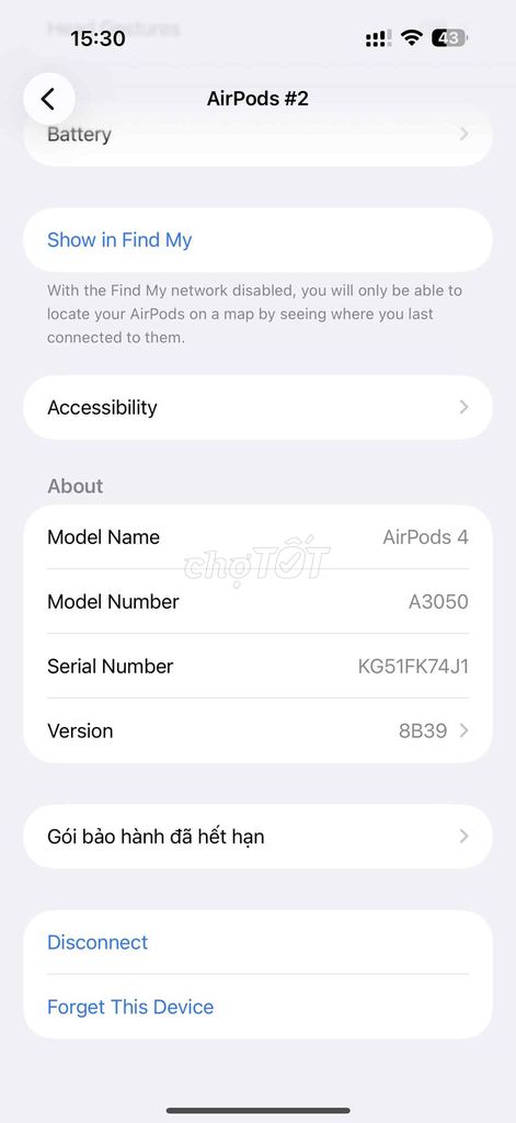 Фото 3: Наушники Apple AirPods 4 Белые как новые