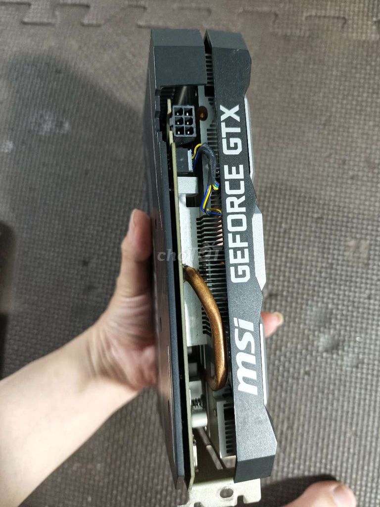 Фото 2: Видеокарта MSI GTX 1660 VENTUS 6GB черно-серебристая