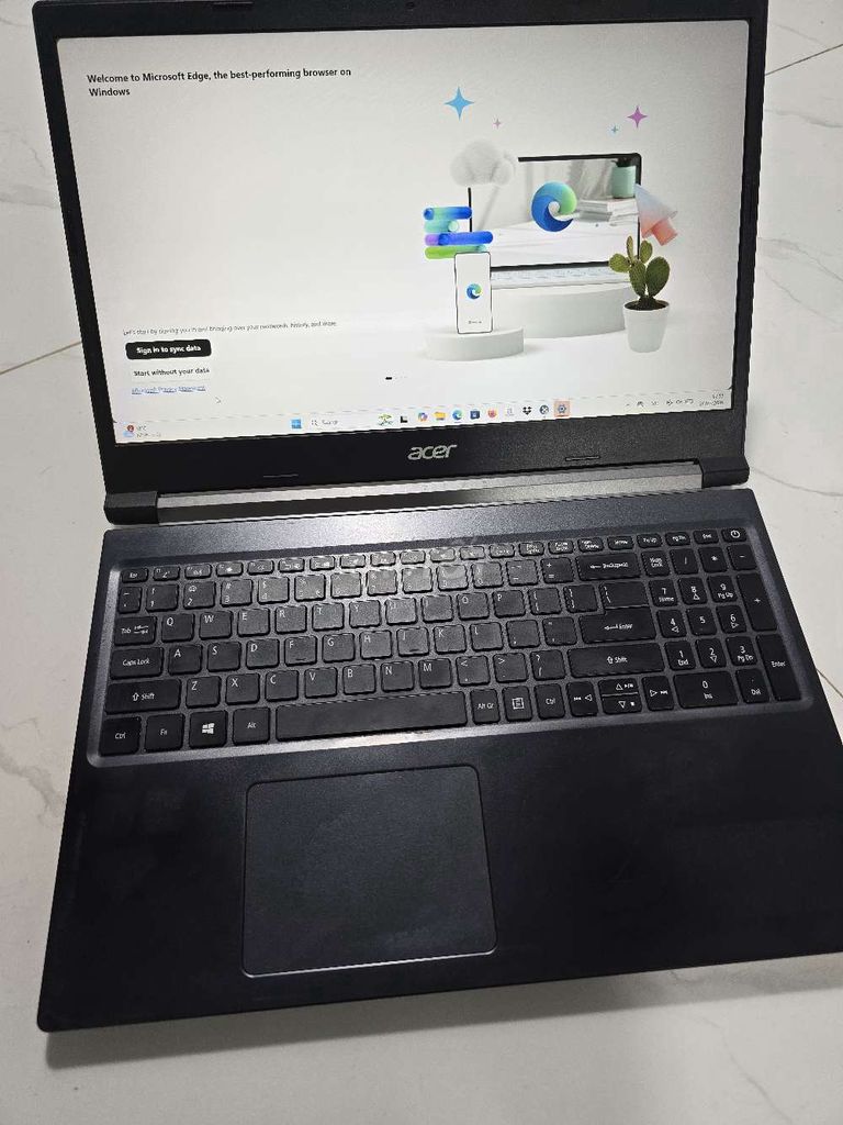 Ноутбук Acer для игр i5-10300H 15.6 дюймов 8ГБ/512ГБ SSD черный