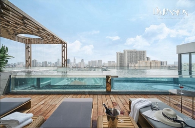 Фото 3: Продажа квартиры в ЖК D1 Mension, район 1, 104 м², 3 спальни, 9,5 млрд, красная книга