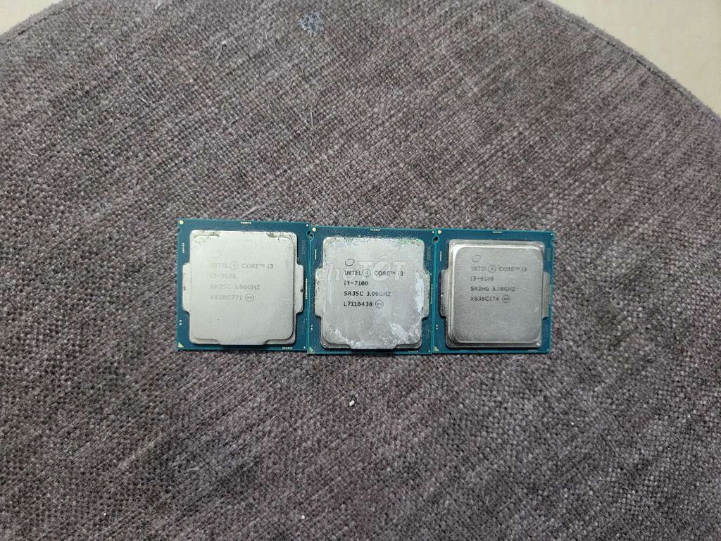 3 процессора i3 6100 7100