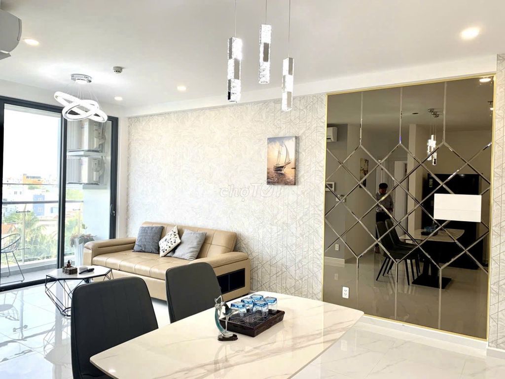 Фото 2: Продаётся квартира 2 спальни, 2 санузла в D'Lusso за 6,4 млрд, новый дом — красивый вид — прохладный этаж
