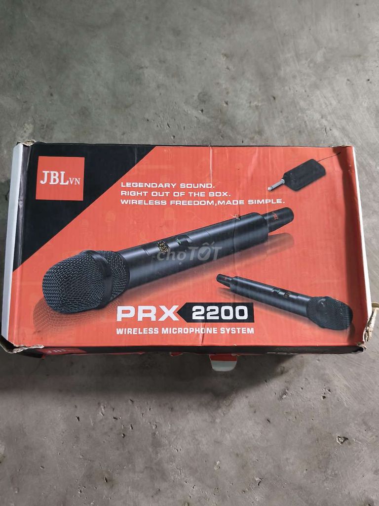 Беспроводной микрофон JBL PRX 2200 Black, б/у