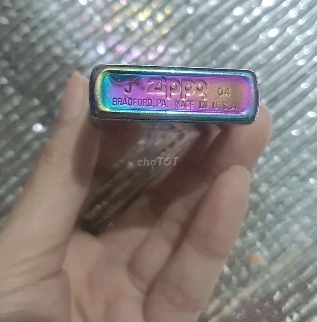 Фото 2: Зажигалка Zippo Металлическая Многоцветная