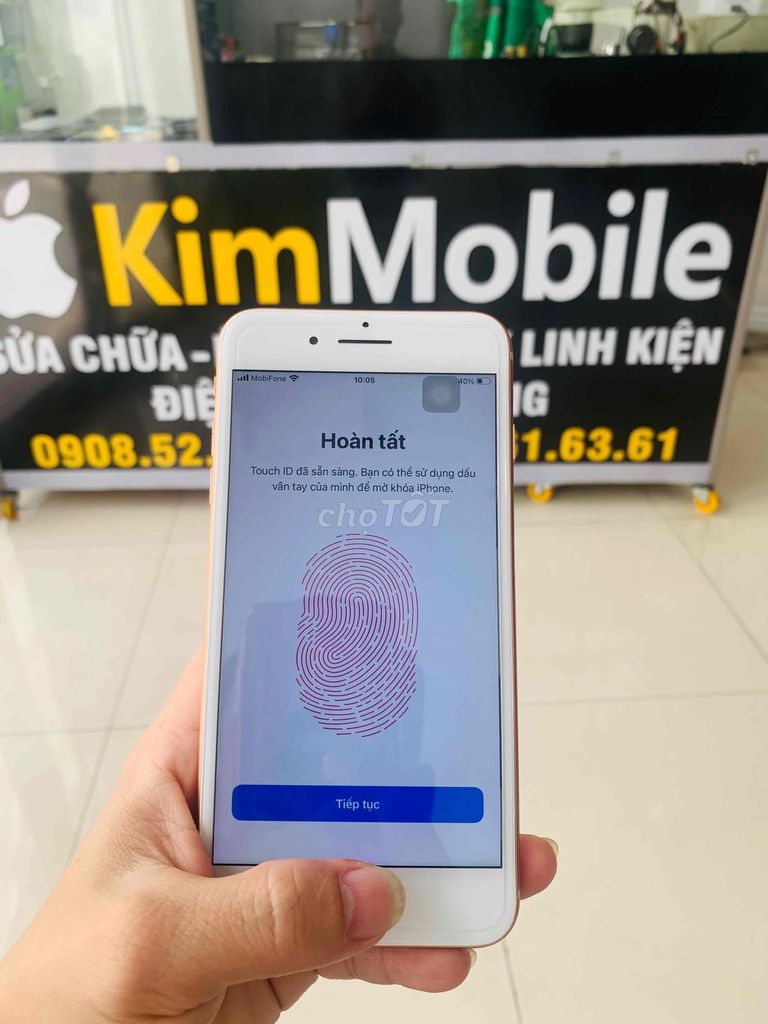iPhone 8 Plus 64GB VN/A Gold, dọn mới như lên cây