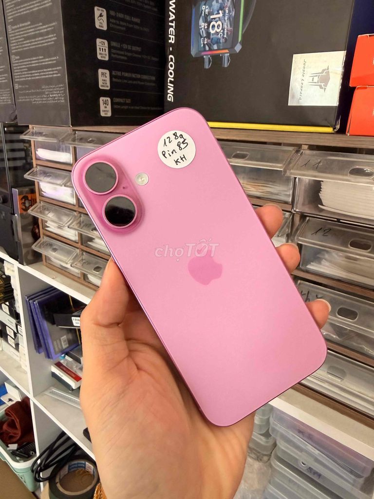 Apple iPhone 16 128GB Розовый, физическая SIM-карта