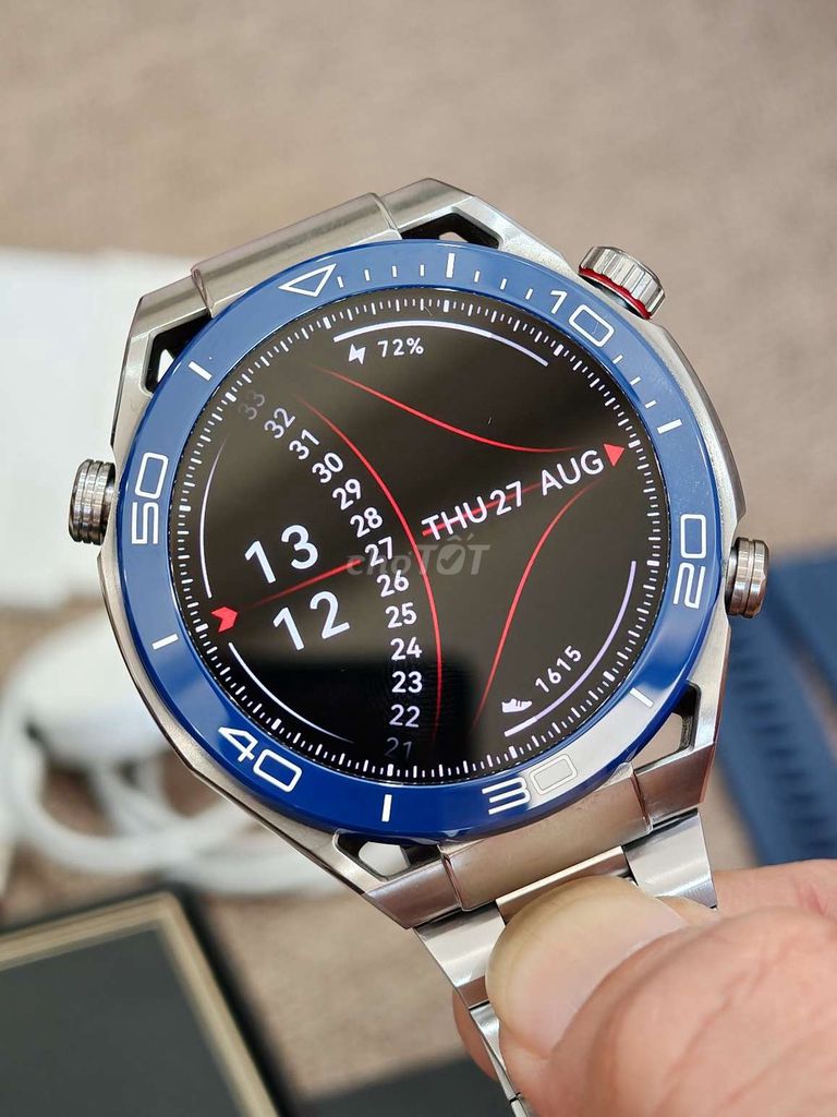 Фото 2: Huawei Watch Ultimate 1 Синий Титан