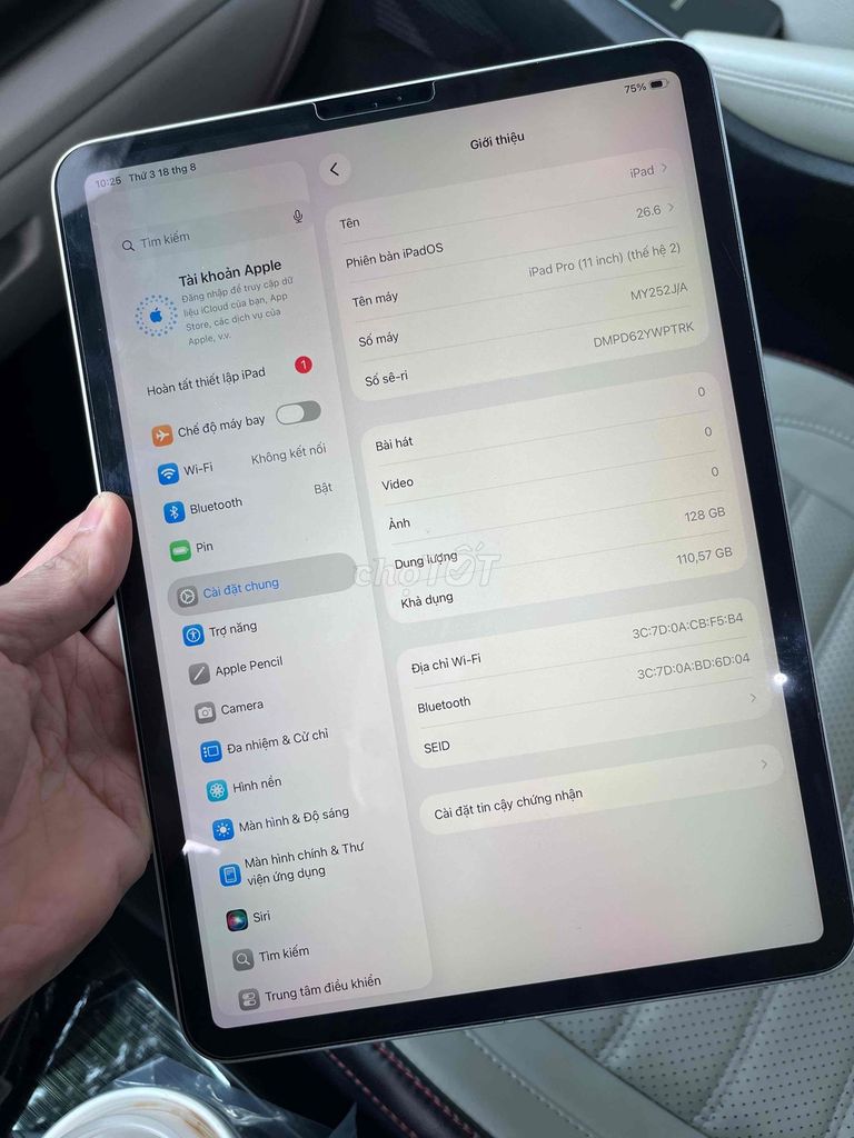 Фото 2: Apple iPad Pro 11 inch 128GB Silver 120Hz