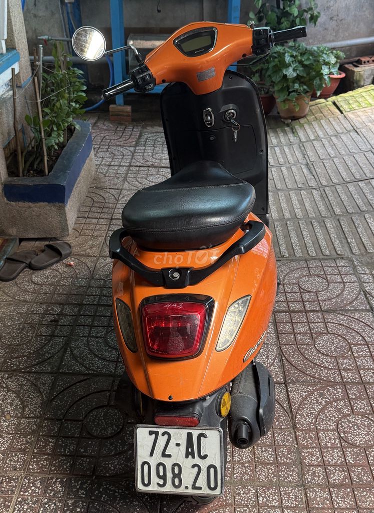 Скутер Canely 50cc оранжевый, 3 года