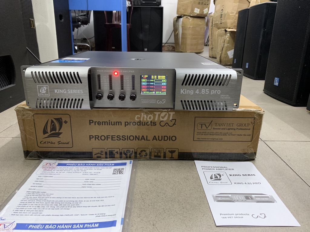 СУПЕР ВИП УСИЛИТЕЛЬ CAF KING-4.85PRO ОРИГИНАЛЬНЫЙ ИЗ ИТАЛИИ