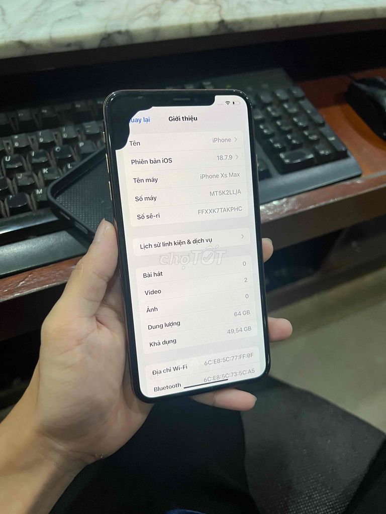 Фото 2: iPhone XS Max 64GB Золотой, б/у