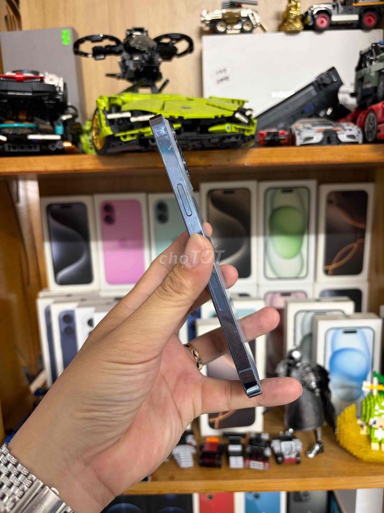 Фото 2: Apple iPhone 13 Pro Max 128GB синий 98%