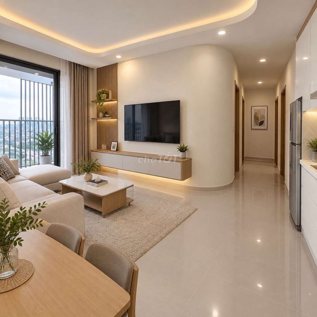 Фото 2: Сдаётся квартира Aurora Residence 3 спальни 2 санузла с полной мебелью, цена 14,5 млн/месяц