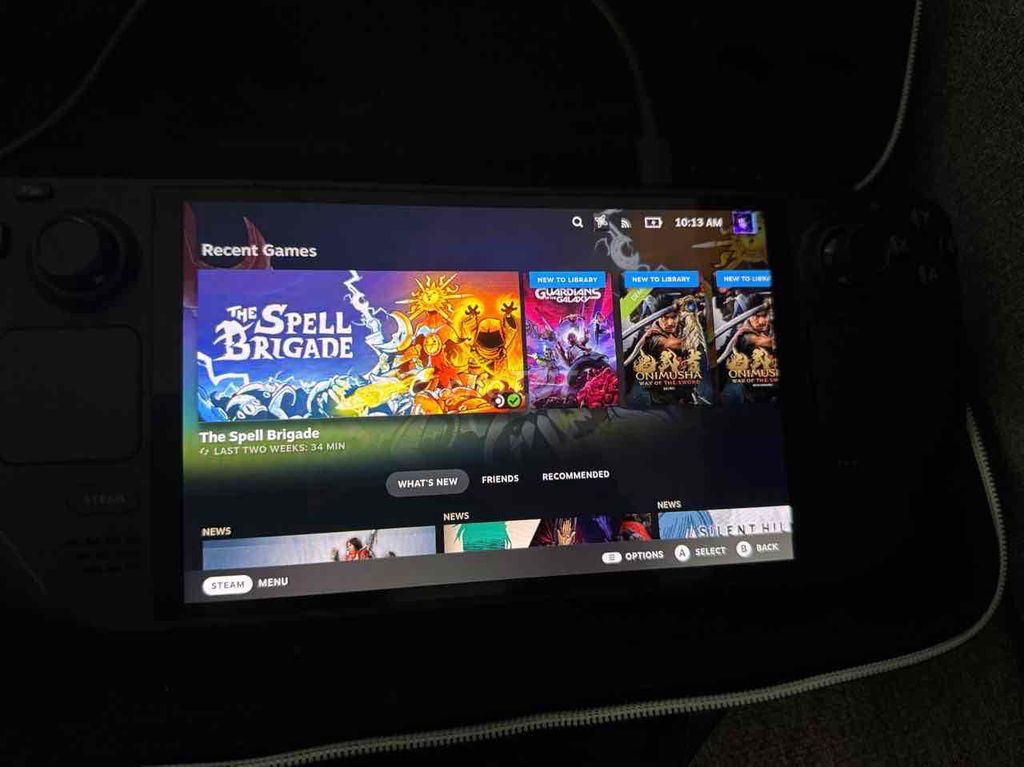Steam Deck OLED 512GB чёрный, как новый