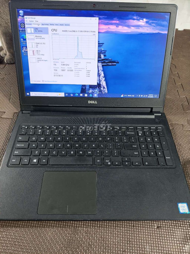 Dell Inspiron 15 i3-7130U 15.6 дюймов 8GB/128GB черный