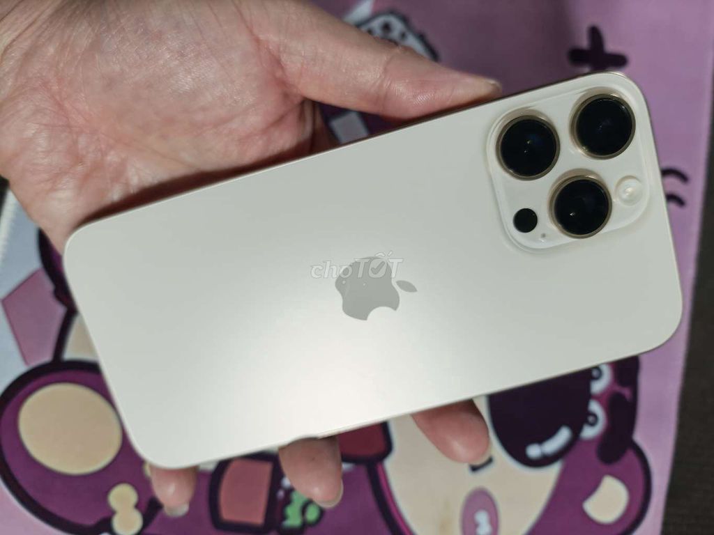 iPhone 16 Pro Max 256GB lock đã edit, bỏ sim là xài
