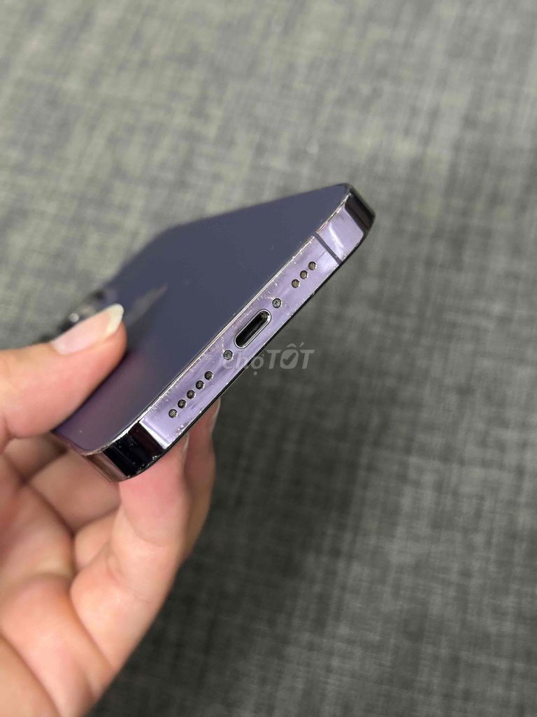 Фото 3: Apple iPhone 14 Pro 128GB Фиолетовый, стекло заменено