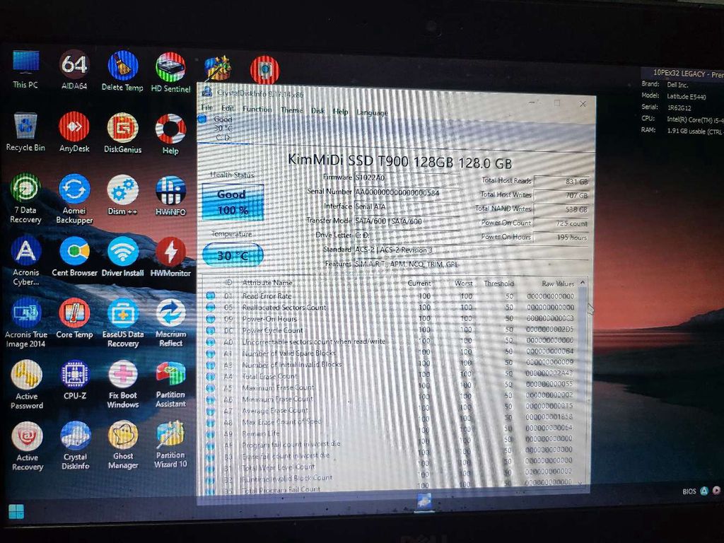 Фото 2: SSD Msata Kim Midi 128GB Good 100%