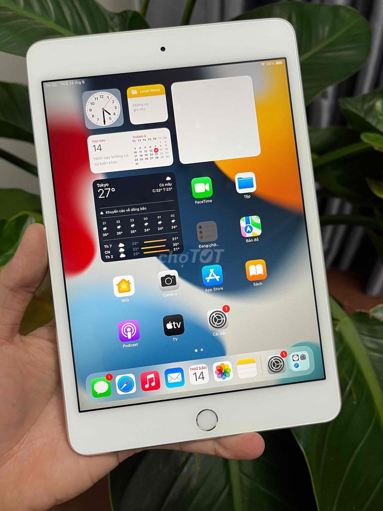 Фото 3: Apple iPad mini 4 128GB серебристый, состояние 99%