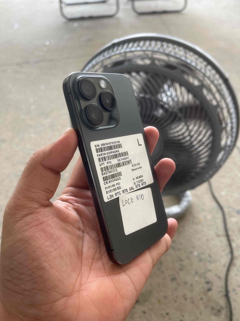 Apple iPhone 15 Pro 128GB Đen Lock