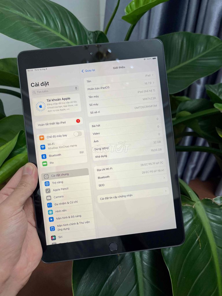 Фото 2: Apple iPad Gen 7 10.5 inch Серый 32GB 99%