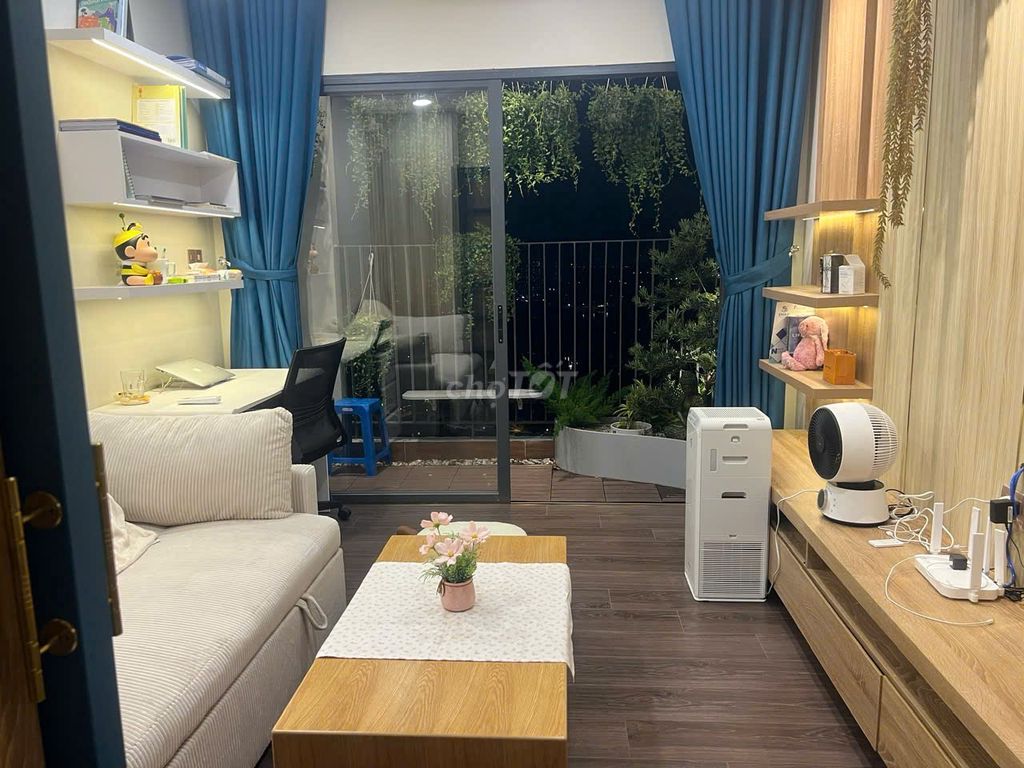 Lavida Plus Q.7 | 74,2 м² (2 спальни - 2 санузла) | Высокий этаж. Красивый декор. Вид на бассейн