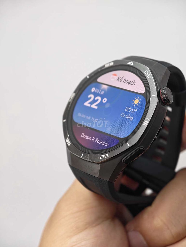 Фото 2: Huawei Watch GT5 Pro Черный Резина Титан