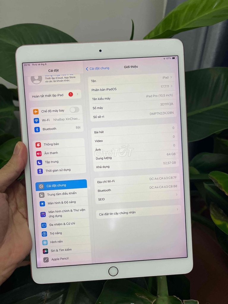 Фото 2: iPad Pro 10.5 inch 64GB розовое золото