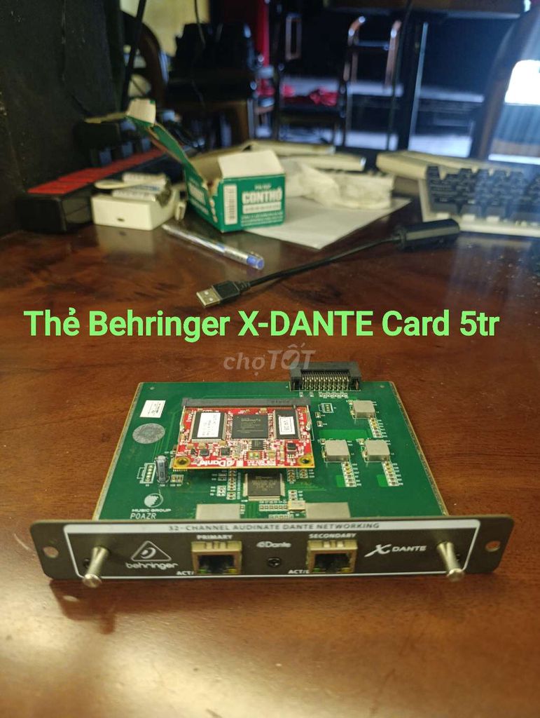 Плата расширения Behringer X-DANTE 32x32