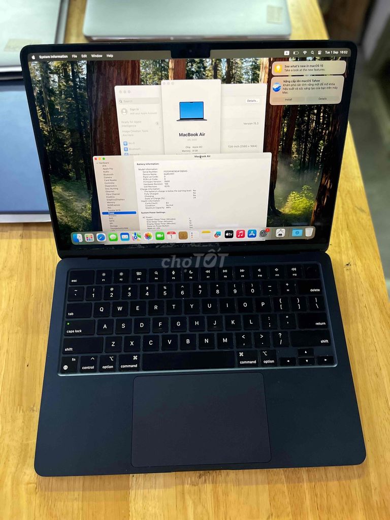 MacBook Air M2 Ram 8GB Ssd 256GB