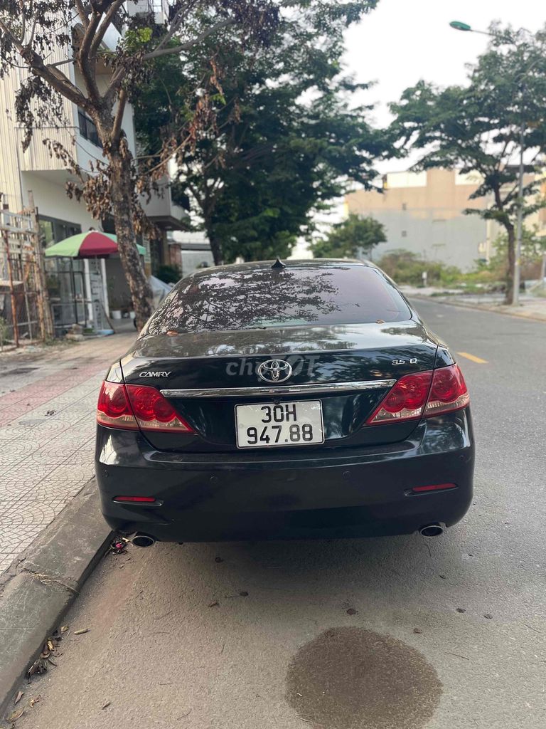 Фото 2: Toyota Camry 3.5 Q 2007 Черный Автомат 6-ступенчатый