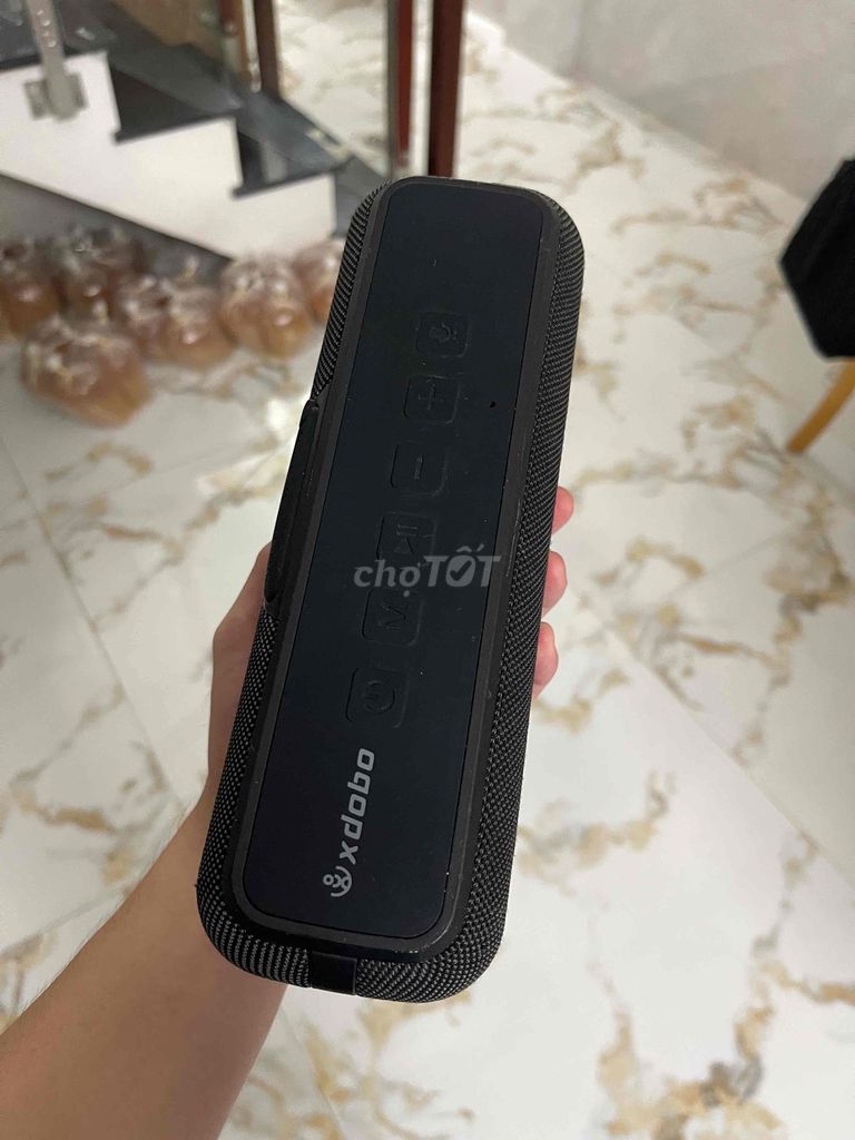 Колонка Bluetooth Xdobo черная, мощный бас