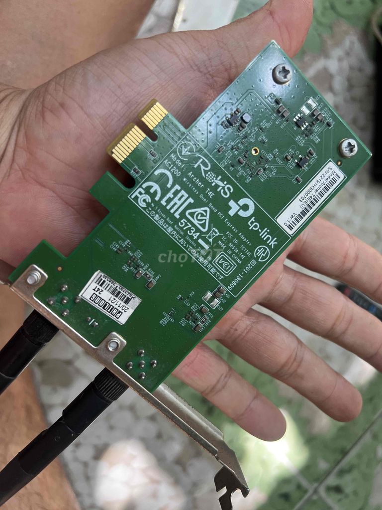 Card WiFi TP-Link Archer T4E 1200Mbps PCIe