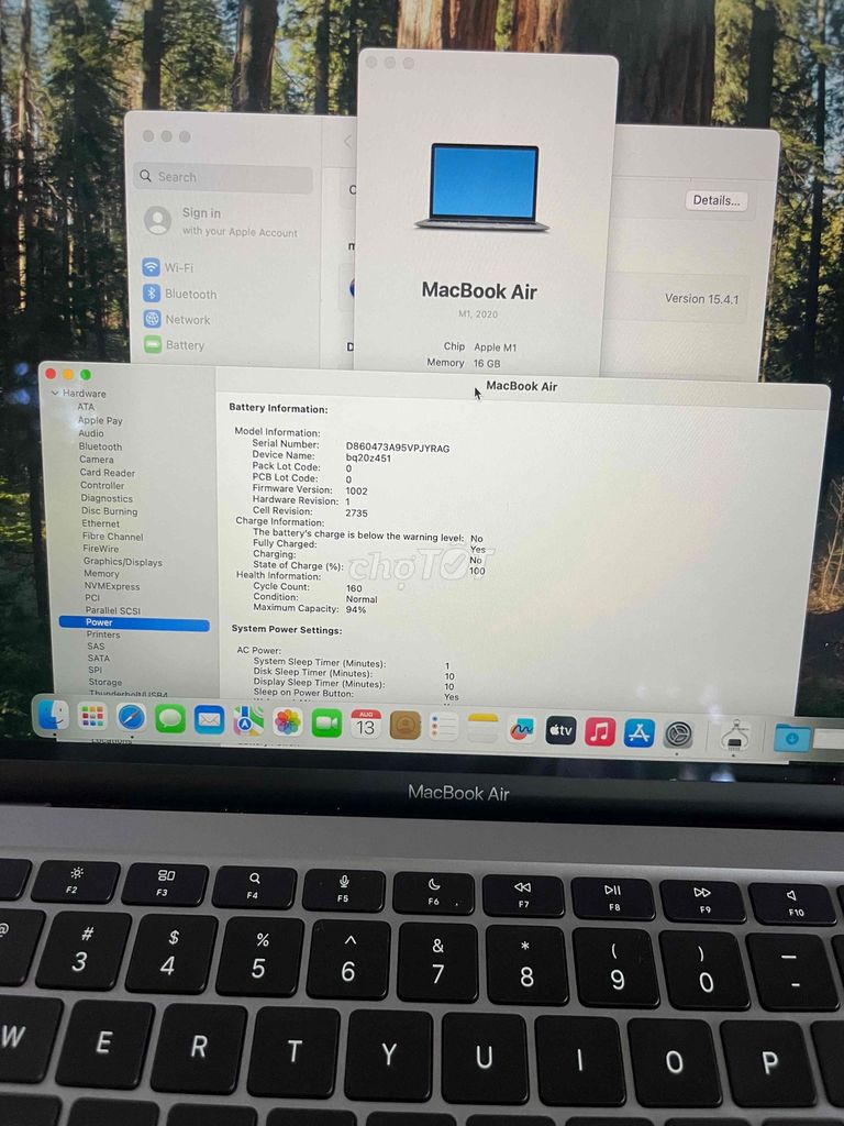Фото 3: MacBook Air M1 Ram 16GB Ssd 512GB