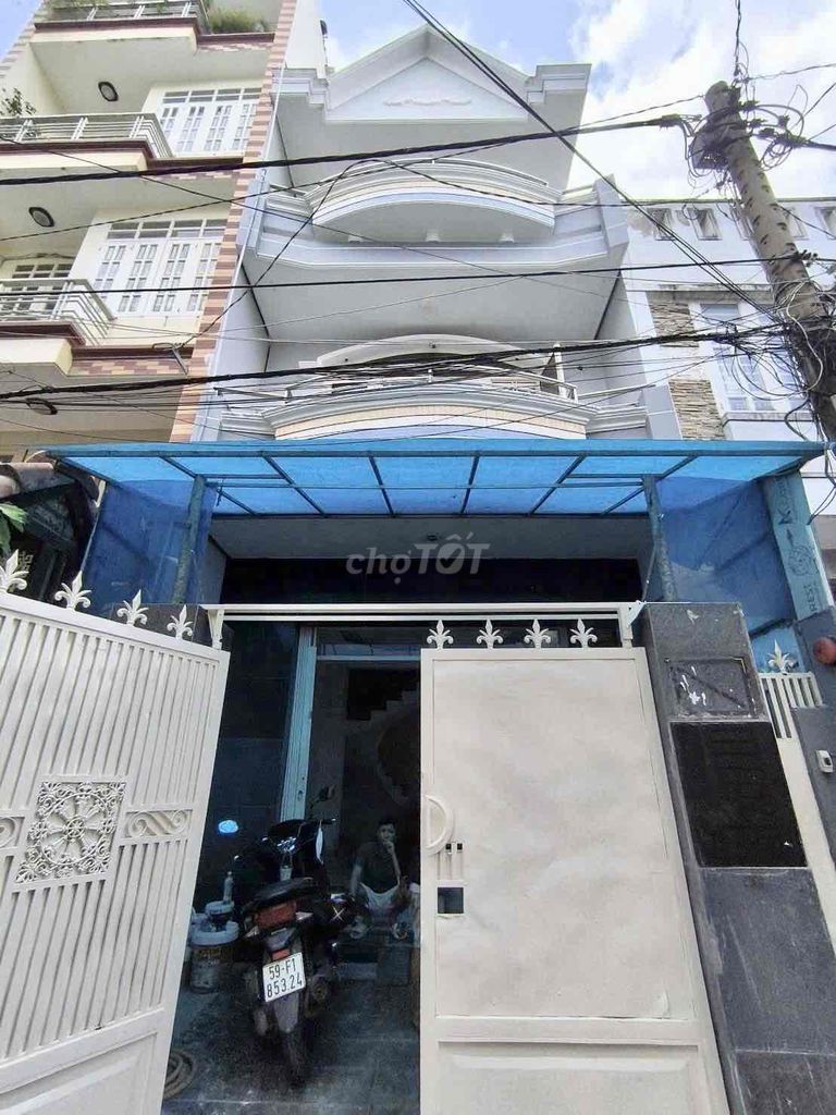 Дом 4,5x15 м, 2 этажа (4 спальни, 4 санузла), переулок 5 м. 1/ TÂY THẠNH. TÂN PHÚ