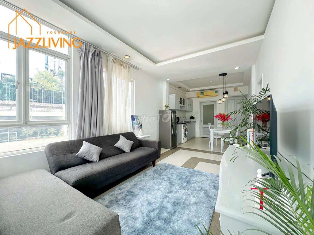 Фото 2: Аренда квартиры 2 спальни 55 м², с полной мебелью, улица Хай Ба Чынг, район 1