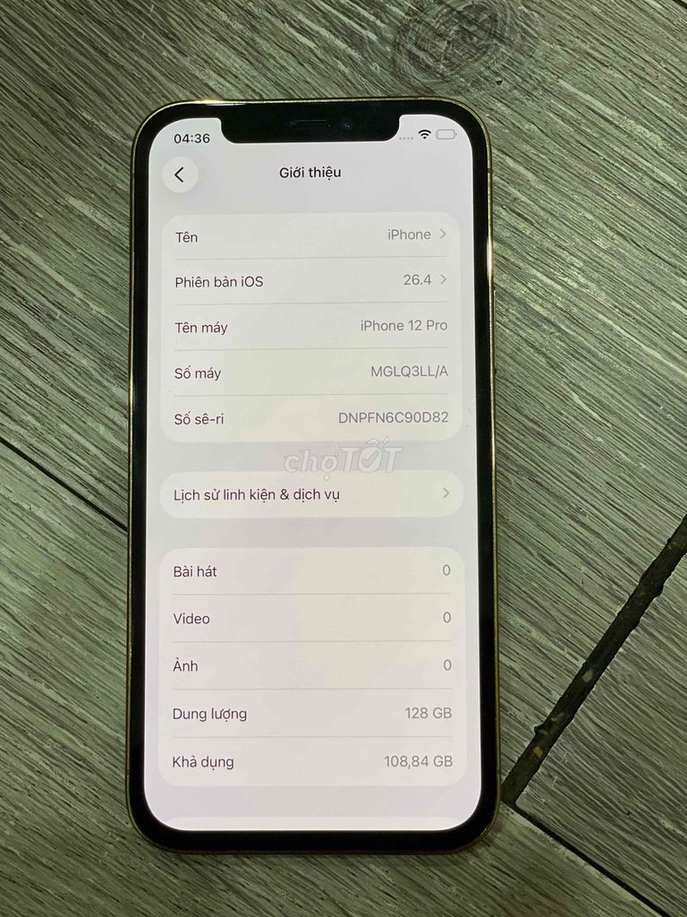 Apple iPhone 12 Pro 128GB Золотой Американская версия Like New