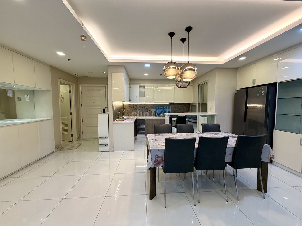 Dragon Hill 1 | 119,5 м² (3 спальни - 2 санузла) | Красная книга. Вид на бассейн, Phú Mỹ Hưng