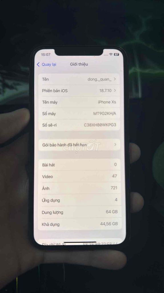 Фото 3: Apple iPhone Xs 64GB золотой 83%