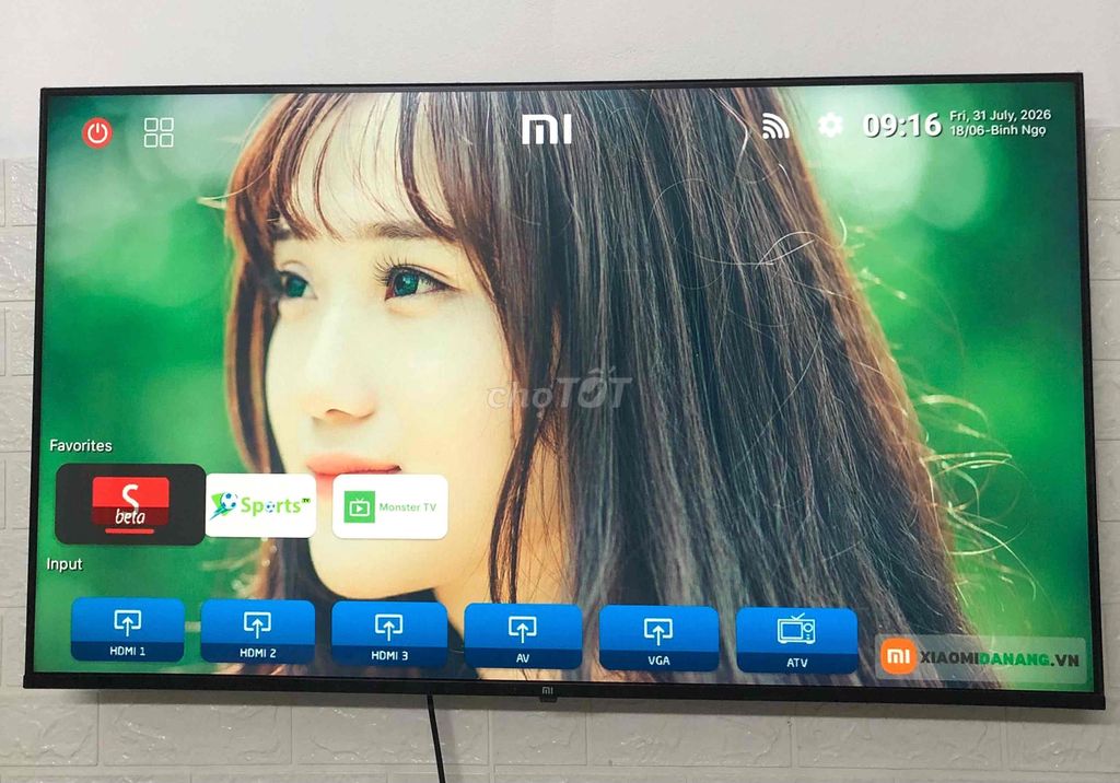 Телевизор Xiaomi 43 дюйма как новый