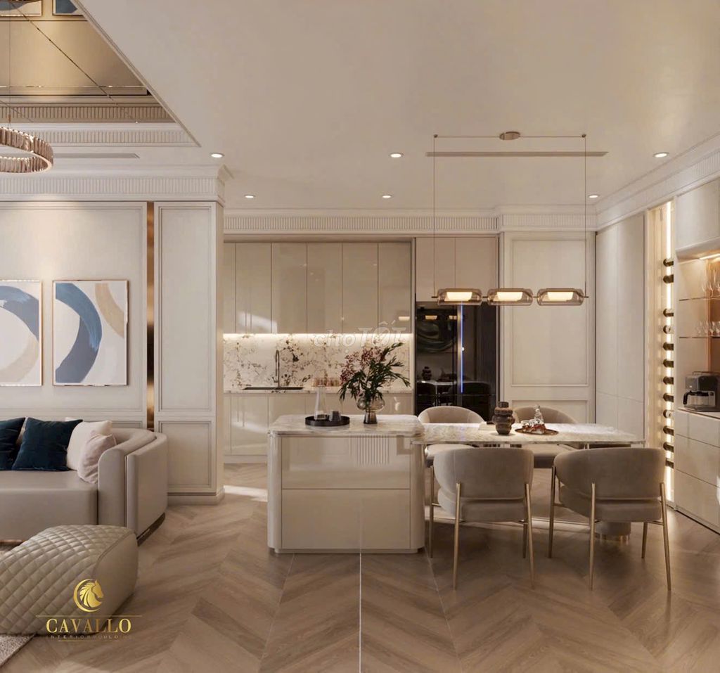 Сдается 2-комнатная квартира VINHOMES BASON 82 м² — Vinhome Golden River — просмотр 24/7