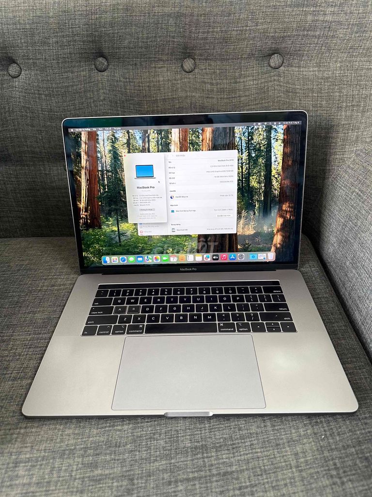 Apple Macbook Pro 2019 i9 15 inch 16GB/512GB Серый