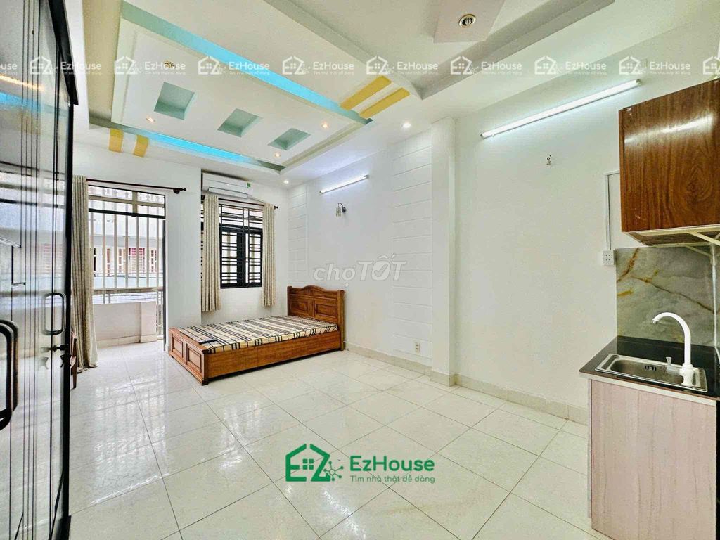 Gần Đh Mở - Q6 - Lý Chiêu Hoàng - ban công - phòng rôngk