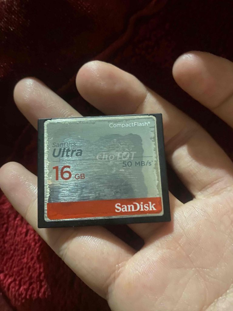 Карта памяти CF Sandisk 16 GB